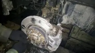 Mitsubishi Outlander. Меняем передние ступичные подшипники.