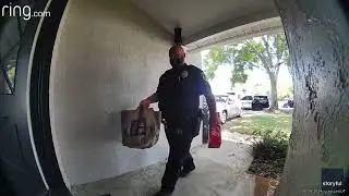 Police Complete Grocery Delivery After Arresting Delivery Driver
