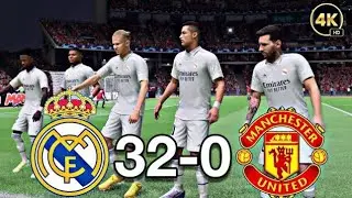 Ronaldo . Messi . Haland . Mbape . play together | Real Madrid vs Manchester United Eafc25