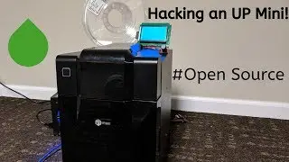Hacking an Up! Mini 3D Printer to use #Opensource software! Fixing a Proprietary 3D Printer
