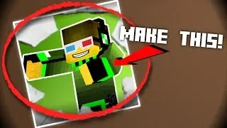 How to make a Minecraft Profile Picture for Youtube (Photoshop)