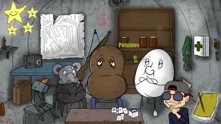 60 SECONDS!... WITH A POTATO AND A EGG?! | ONE NIGHT AT POTATOE'S 4: SPACE MADNESS | FNAF FAN GAME |