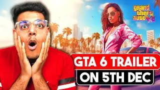 *BREAKING* GTA 6 Trailer Coming On 5th December 😱 | Time? Rockstar Instagram Deleted? GTA 6 Trending