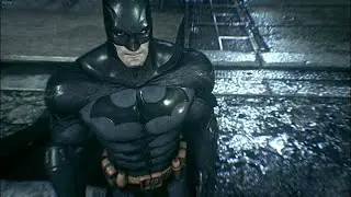 Batman: Arkham Knight | WiiU Batman Full Suit Up with Music (Modded DLC Skin)