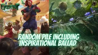 GWENT | I Bet You Never See This Card In Play | Meme Random Pile Inspirational Ballad With Frog