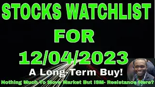 The Most Important Stocks Watchlist | Technical Levels, Options, & Trades