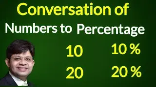 convert number into percentage in excel| How to Calculate percentage in excel