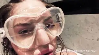 Malia Underwater Modelling In The Bathtub