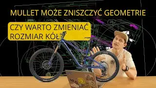 Mullet  DIY - Zmiana rozmiaru koła zmienia radykalnie geometrię roweru.