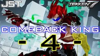 The Lars Comeback King 4 -Death-Defying, Gripping Moments-  [Tekken 7]