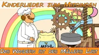 Das Wandern ist des Müllers Lust - Kinderlieder zum Mitsingen - Sing mit YleeKids
