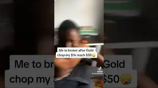 Trading Gold XAU after 30 minutes online class 😂