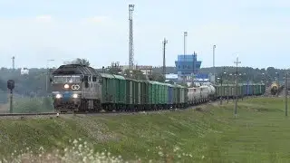 Тепловоз ТЭП70С-0229 близ ст. Маарду / TEP70S-0229 near Maardu station
