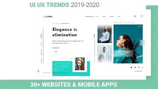 Mobile App Website Design Ideas ( UI UX ) Trends 2019 / 2020 ep3
