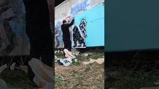Граффити трафарет 🔥 
