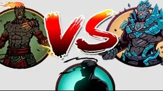ВУЛКАН VS МЕГАЛИТ VS ТЕНЬ - Shadow Fight 2