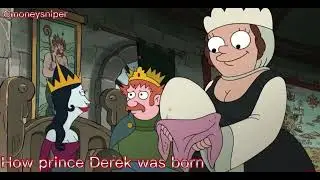 Disenchantment- how prince Derek was born love’s slimy embrace