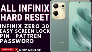 All Infinix 2024 Hard Reset | Infinix Zero 30 Hard Reset | ANDROID 13,14 (Without PC)
