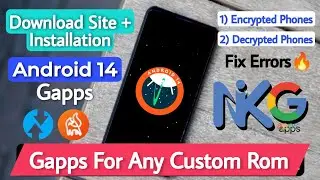 How To Install Gapps On Any Custom Rom. Download Gapps For Android 14 Custom Rom