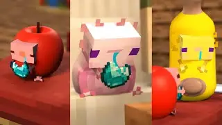 🍎Parotter's Best funny MINECRAFT ANIME🍌