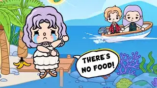 I'm Fat, And My Parents Left Me To Starve On The Island 😭🏝️| Sad Toca Boca Story | Toca Life World