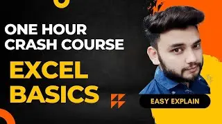 Excel Basics Complete Crash Course | Excel For Beginners | Learn Excel Basics in One Hour #excel