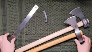 Бюджетные томагавки Cold Steel Hudson Bay Tomahawk и CRKT Woods Chogan T-Hawk