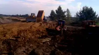 Спасение бульдозера часть 2