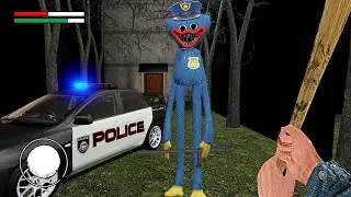 МЫ НАШЛИ ПОЛИЦЕЙСКИЙ ХАГГИ ВАГГИ В ГРЕННИ ОНЛАЙН - Granny Online Horror Game Poppy Playtime Cop