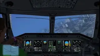 GTA Sanandreas Flight Simulator with COCKPIT VIEW
