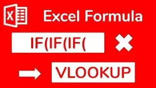Excel PRO tip: Replace Nested IF by VLOOKUP - Doctor Excel 