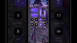 2024 New Control Center Ui for Redmi, Poco, Xioami, Device miui 14 theme 😳😱🔥 #theme, #shorts,