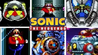 Evolution of Eggman Battles in Sonic Games (1991-2017)