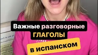 Важные разговорные глаголы испанского