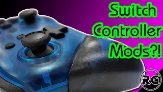 Switch Pro Controller Mod - with custom cast parts!
