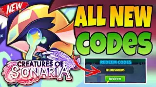 *NEW UPDATE* CREATURES OF SONARIA CODES 2024 ! ROBLOX CREATURES OF SONARIA CODES