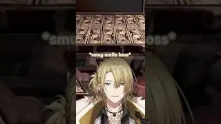 Talking like a true mafia boss (vtuber) #lucalive #lucakaneshiro #vtuber #nijisanji_en #envtuber