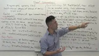 Sheaf cohomology