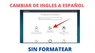 Cambiar de Idioma Ingles a Español en Windows 11
