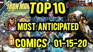 TOP 10 Most Anticipated Comic Books 01-15-20