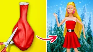 BARBIE PRINZESSIN BEREIT FÜR WEIHNACHTEN 👑✨ Kreative Hacks und Ideen für Eltern von 123 GO!