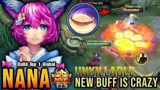 Revamp Nana Insane New Combo | Why Revamp Nana Is Meta | Upset The Meta | Mobile Legends
