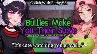 Your Cocky Bullies Make You Their Slave [Bossy] [Tsundere] | Tomboy ASMR Roleplay /FF4A/ 