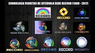 Cronologia #4 - Vinhetas de intervalo Rede Record (1980 - 2017)