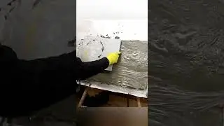 Способ для новичка как имитировать штукатурку под камень .
