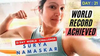 Day 21 SuryaNamaskar  | World Record | Ministry of Ayush | Yoga in Dublin