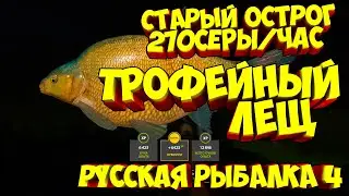 русская рыбалка 4 - Лещ озеро Старый Острог - рр4 фарм Алексей Майоров russian fishing 4