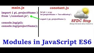 Modules in JavaScript ES6 | Importing and Exporting Modules in JavaScript | JavaScript Tutorial