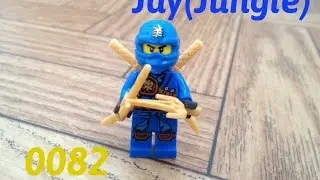 DECOOL Ninjago Джей (Джунгли) (0082)-ОБЗОР