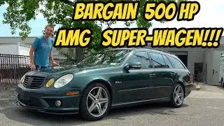 I Bought the Cheapest Mercedes E63 AMG Wagon in the USA-- and IT BROKE DOWN